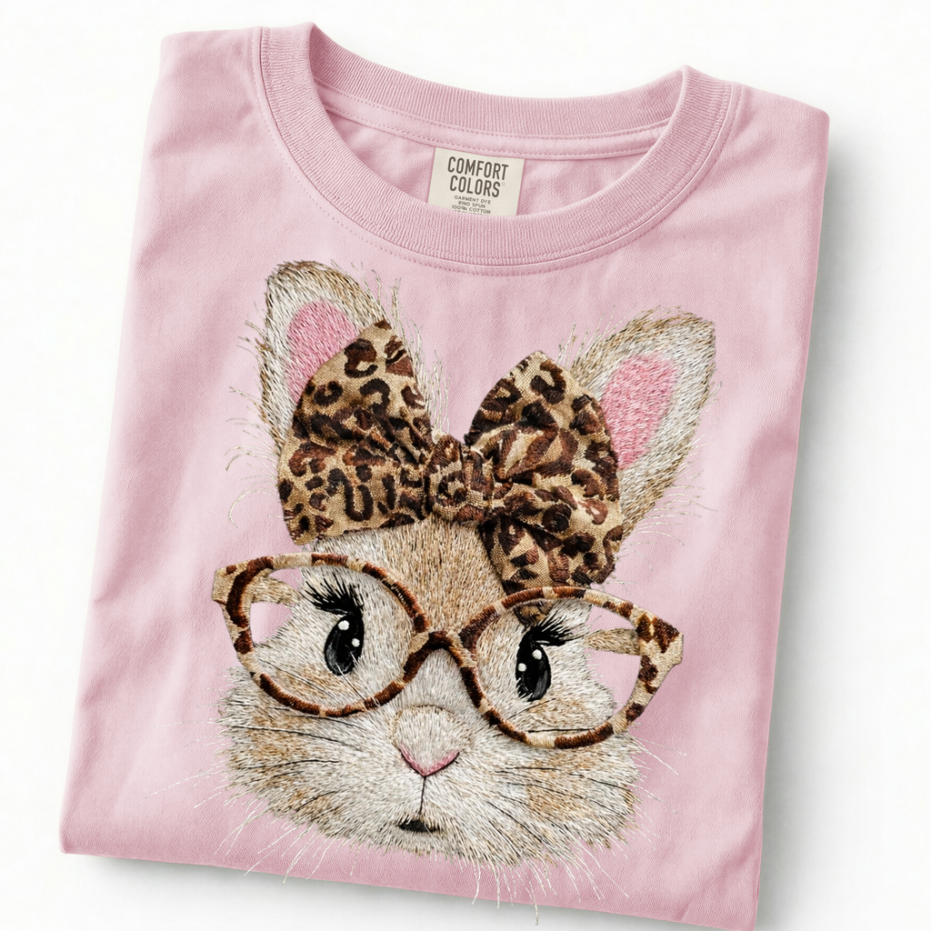 Leopard Print Easter Bunny