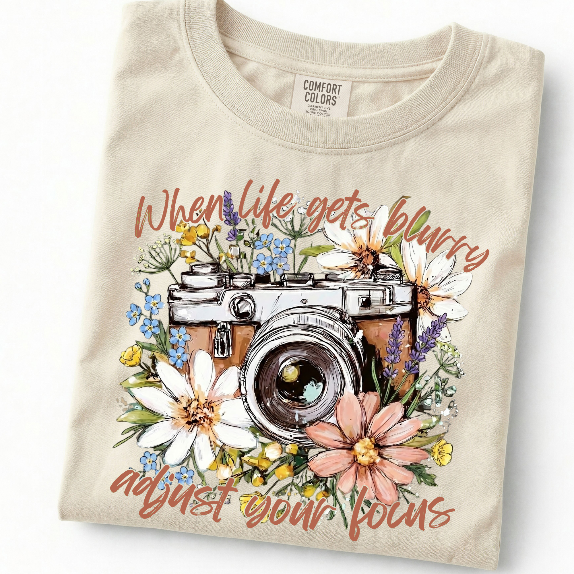 When Life Gets Blurry Adjust Your Focus T-shirt